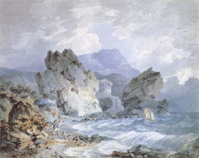 Joseph Mallord William Turner Landscape of Seashore
